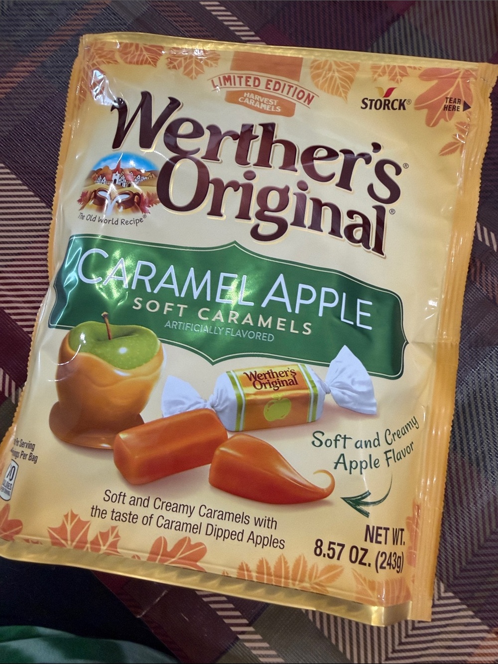 New-Werther’s Original Carmel Apple Soft Caramels